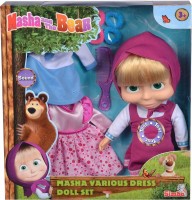 Фото - Кукла Simba Masha Various Dress Doll Set 109301082 