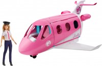 Фото - Кукла Barbie Dreamplane Transforming Playset with Doll GJB33 