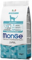 Фото - Корм для кошек Monge Speciality Line Monoprotein Sterilised Codfish 1.5 kg 