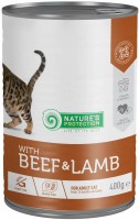 Фото - Корм для кошек Natures Protection Adult Canned Beef/Lamb  400 g