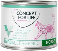Фото - Корм для кошек Concept for Life Veterinary Diet Cat Canned Hypoallergenic Horse 6 pcs