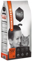 Фото - Корм для кошек Amity Premium Sterilized Salmon/Rice  1.5 kg