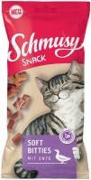 Фото - Корм для кошек Schmusy Snack Soft Bitties Duck 60 g 