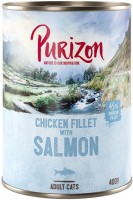 Фото - Корм для кошек Purizon Adult Canned Chicken Fillet with Salmon 400 g 6 pcs 