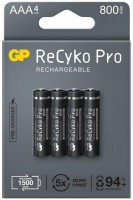 Фото - Аккумулятор / батарейка GP Recyko Pro  4xAAA 800 mAh