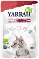 Фото - Корм для кошек Yarrah Organic Fillets with Beef in Sauce 14 pcs 