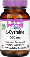 Фото - Аминокислоты Bluebonnet Nutrition L-Cysteine 500 mg 60 cap 