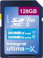 Фото - Карта памяти Integral UltimaPro X2 SDXC UHS-II U3 V60 128 ГБ