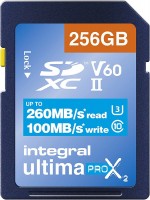 Фото - Карта памяти Integral UltimaPro X2 SDXC UHS-II U3 V60 256 ГБ