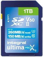 Фото - Карта памяти Integral UltimaPro X2 SDXC UHS-II U3 V60 1 ТБ