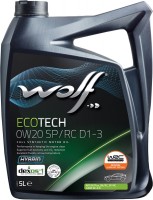 Фото - Моторное масло WOLF Ecotech 0W-20 SP/RC D1-3 5 л