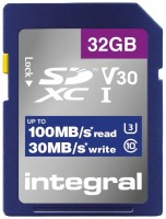 Фото - Карта памяти Integral High Speed SD V30 UHS-I U3 100MB/s 32 ГБ