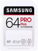 Фото - Карта памяти Samsung Pro Plus SD UHS-I U3 64 ГБ