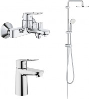 Фото - Набор смесителей Grohe BauLoop 26129005