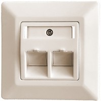 Фото - Розетка OK-net OK-MI119 бежевый