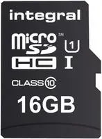 Фото - Карта памяти Integral UltimaPro MicroSD Class 10 UHS-I U1 16 ГБ
