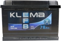 Фото - Автоаккумулятор KLEMA EFB (6CT-78R)