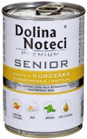 Фото - Корм для собак Dolina Noteci Premium Senior Rich in Chicken with Carrots/Basil 400 g 1 шт