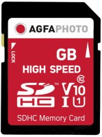 Фото - Карта памяти Agfa SD High Speed UHS-I U1 V10 8 ГБ