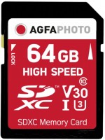 Фото - Карта памяти Agfa SD High Speed UHS-I U1 V10 64 ГБ