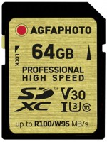 Фото - Карта памяти Agfa Professional High Speed SD UHS I 64 ГБ