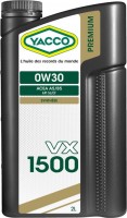 Моторное масло Yacco VX 1500 0W-30 2 л