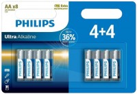 Фото - Аккумулятор / батарейка Philips Ultra Alkaline  8xAA