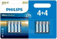 Фото - Аккумулятор / батарейка Philips Ultra Alkaline  8xAAA