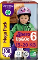 Фото - Подгузники Libero Up and Go 6 / 108 pcs 