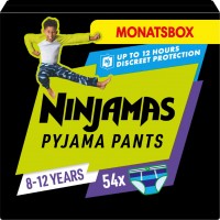 Фото - Подгузники Pampers Ninjamas Pyjama Boy Pants 8-12 / 54 pcs 