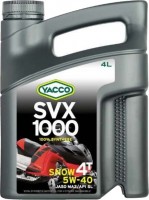 Фото - Моторное масло Yacco SVX 1000 Snow 4T 5W-40 4 л