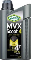 Моторное масло Yacco MVX Scoot 4 Synth 5W-40 1L 1 л