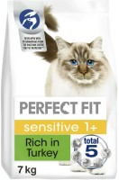 Фото - Корм для кошек Perfect Fit Sensitive 1+ Turkey  7 kg