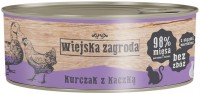 Фото - Корм для кошек Wiejska Zagroda Adult Canned Chicken with Duck 85 g 