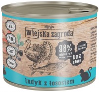 Фото - Корм для кошек Wiejska Zagroda Adult Canned Turkey with Salmon  200 g