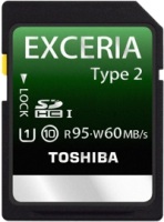 Фото - Карта памяти Toshiba Exceria Type 2 SD UHS-I 64 ГБ