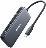Фото - Картридер / USB-хаб ANKER PowerExpand Premium 5-in-1 USB-C to HDMI 4K Media Hub 