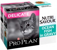 Фото - Корм для кошек Pro Plan Nutri Savour Ocean Fish in Gravy  10 pcs