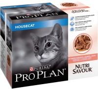 Фото - Корм для кошек Pro Plan Nutri Savour Housecat Salmon in Gravy  90 pcs