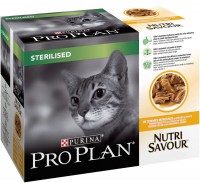 Фото - Корм для кошек Pro Plan Nutri Savour Sterilised Chicken in Gravy  90 pcs