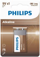 Фото - Аккумулятор / батарейка Philips Entry Alkaline 1x6LR61 