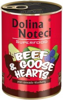 Фото - Корм для собак Dolina Noteci Superfood Beef/Goose Hearts 12 шт