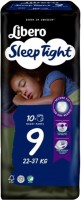 Фото - Подгузники Libero Sleep Tight 9 / 10 pcs 