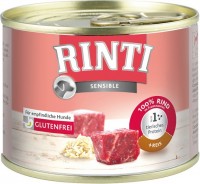 Фото - Корм для собак RINTI Adult Sensible Canned Beef/Rice 24 шт