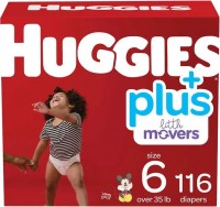 Фото - Подгузники Huggies Little Movers Plus 6 / 116 pcs 