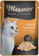 Фото - Корм для кошек Miamor Fine Fillets in Jelly Chicken/Tuna  6 pcs