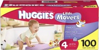 Фото - Подгузники Huggies Little Movers 4 / 100 pcs 