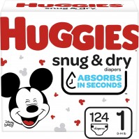 Фото - Подгузники Huggies Snug and Dry 1 / 124 pcs 