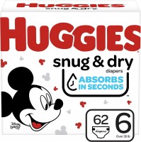 Фото - Подгузники Huggies Snug and Dry 6 / 62 pcs 