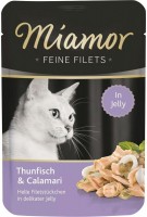 Фото - Корм для кошек Miamor Fine Fillets in Jelly Tuna/Calamari  6 pcs